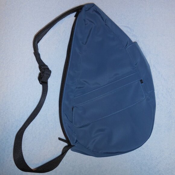 LL Bean Ameribag Healthy Back Bag Shoulder Bag Microfiber Sling - Picture 1 of 11